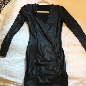 Super sexy black skin tight dress